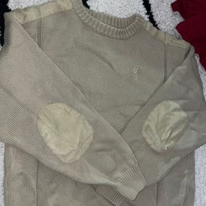Tan men’s sweater